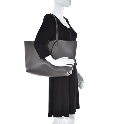 Saint Laurent Calfskin Large Shopping Tote Earth 2 of 8