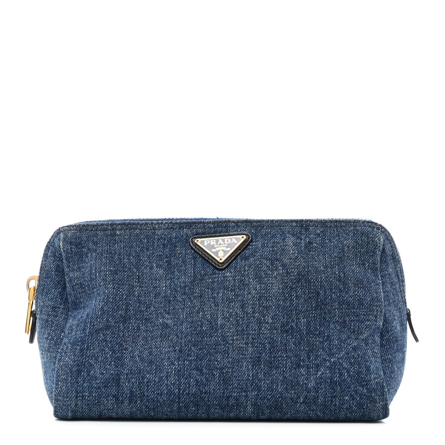 Prada Denim Cosmetic Pouch 1 of 7