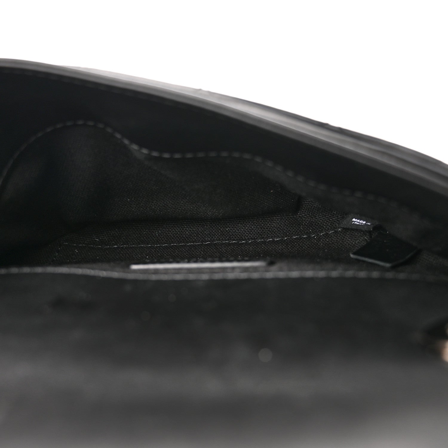 Chanel Calfskin Quilted CC Uniform Flap Belt Bag Black 5 of 11