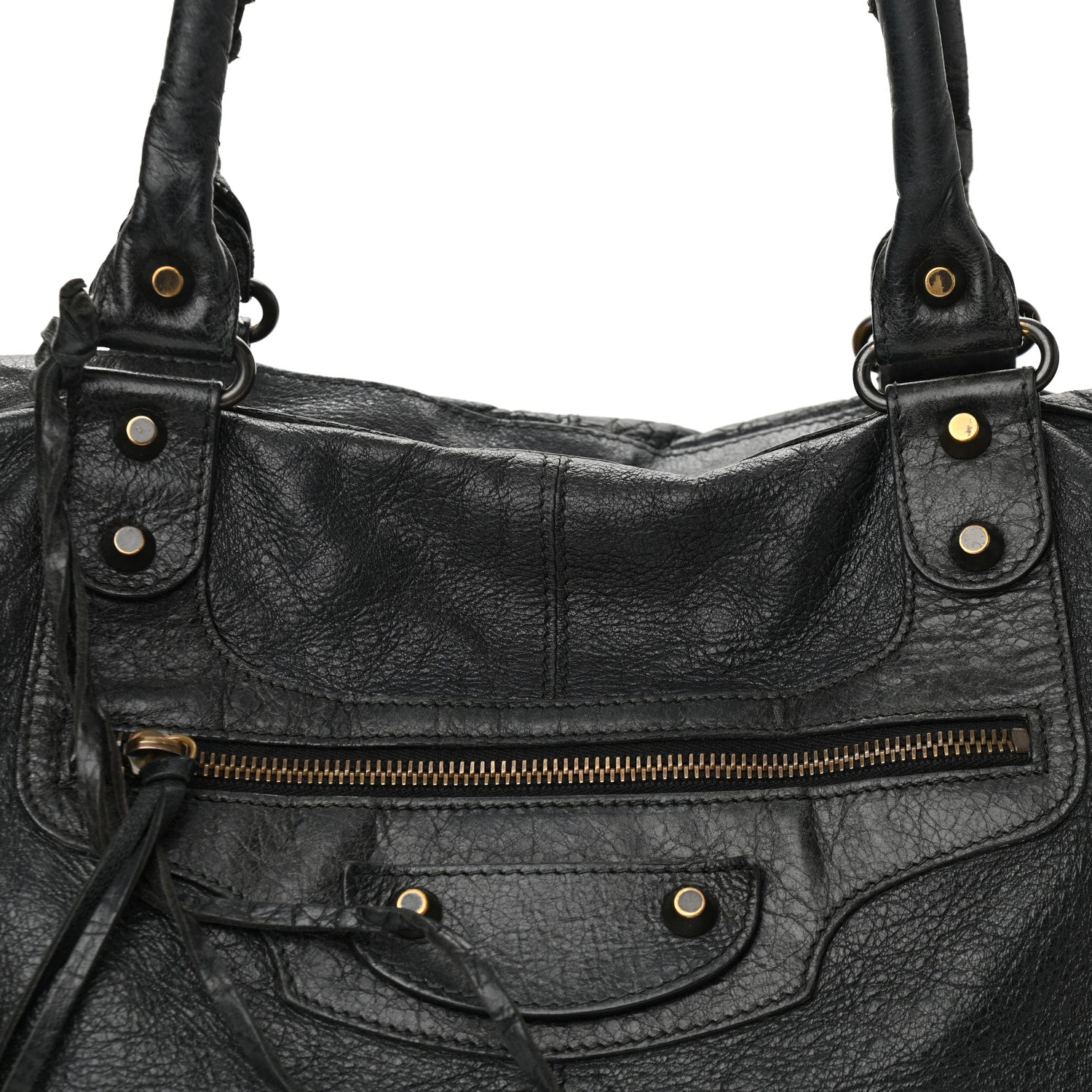 Balenciaga Agneau Classic Hardware Work Black 7 of 10