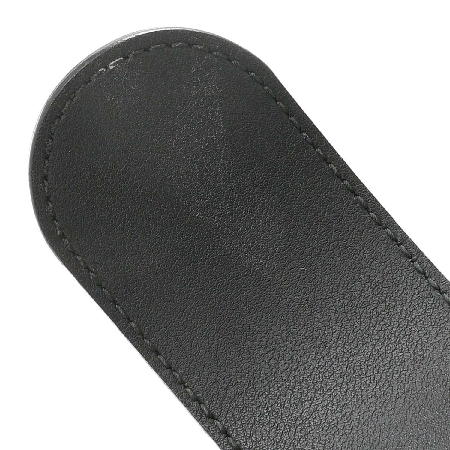 Gucci Moon Calfskin Pearl Double G 40mm Belt 80 32 Black Cream 6 of 6