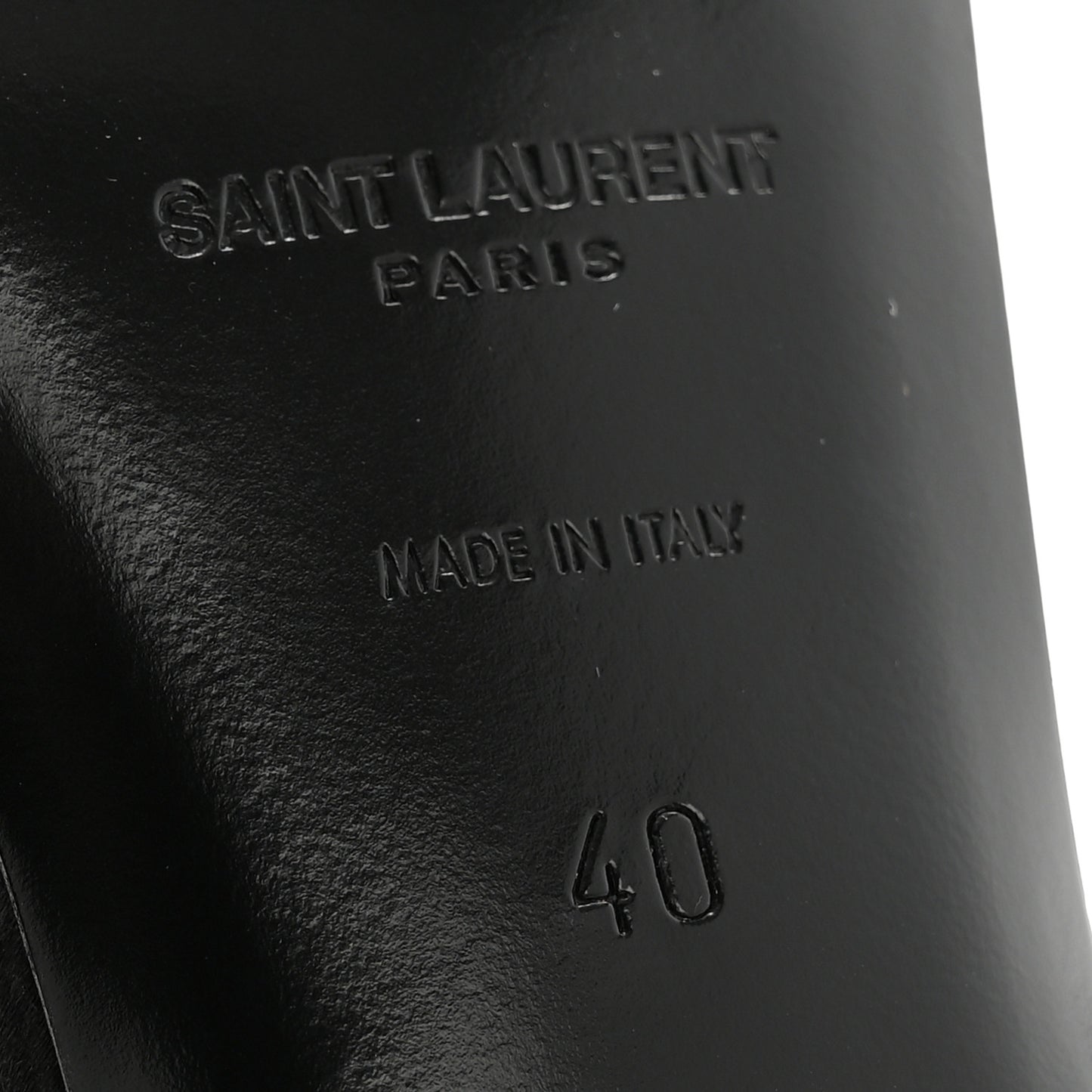 Satin Slingback Jaspe 55 Sandals  40 Black