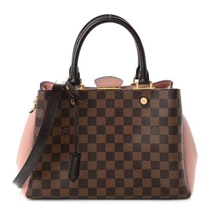 Louis Vuitton Damier Ebene Cuir Taurillon Brittany Magnolia 1 of 10