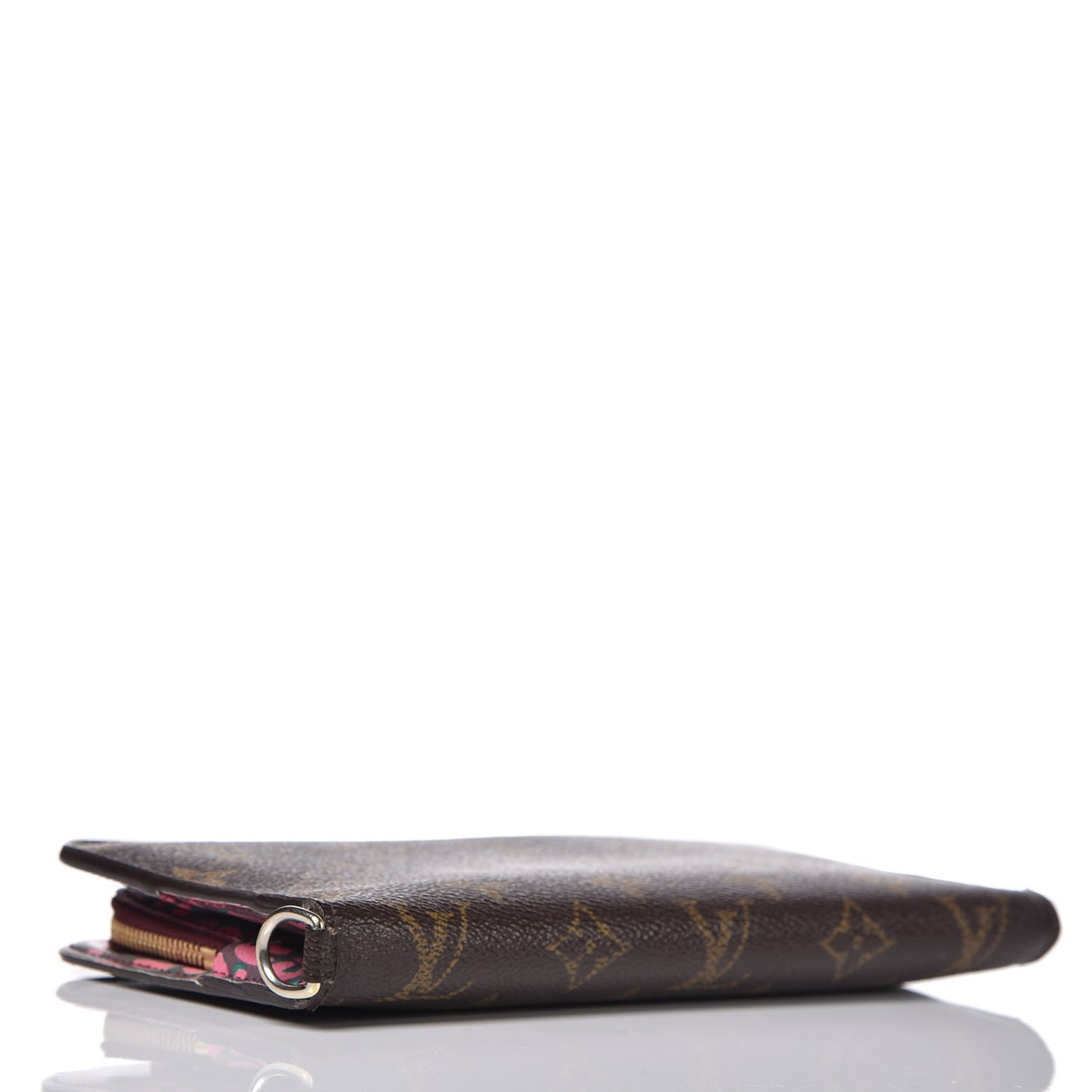 Monogram Leopard Insolite Wallet Rouge Fauviste