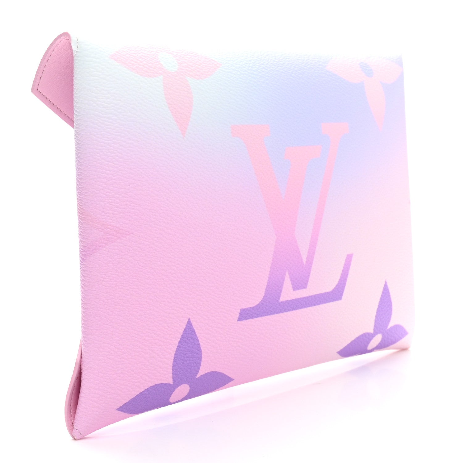 Louis Vuitton Monogram Giant Spring in the City Kirigami Pochette Set Sunrise Pastel Midnight Fuchsia Sunset Kaki 4 of 11