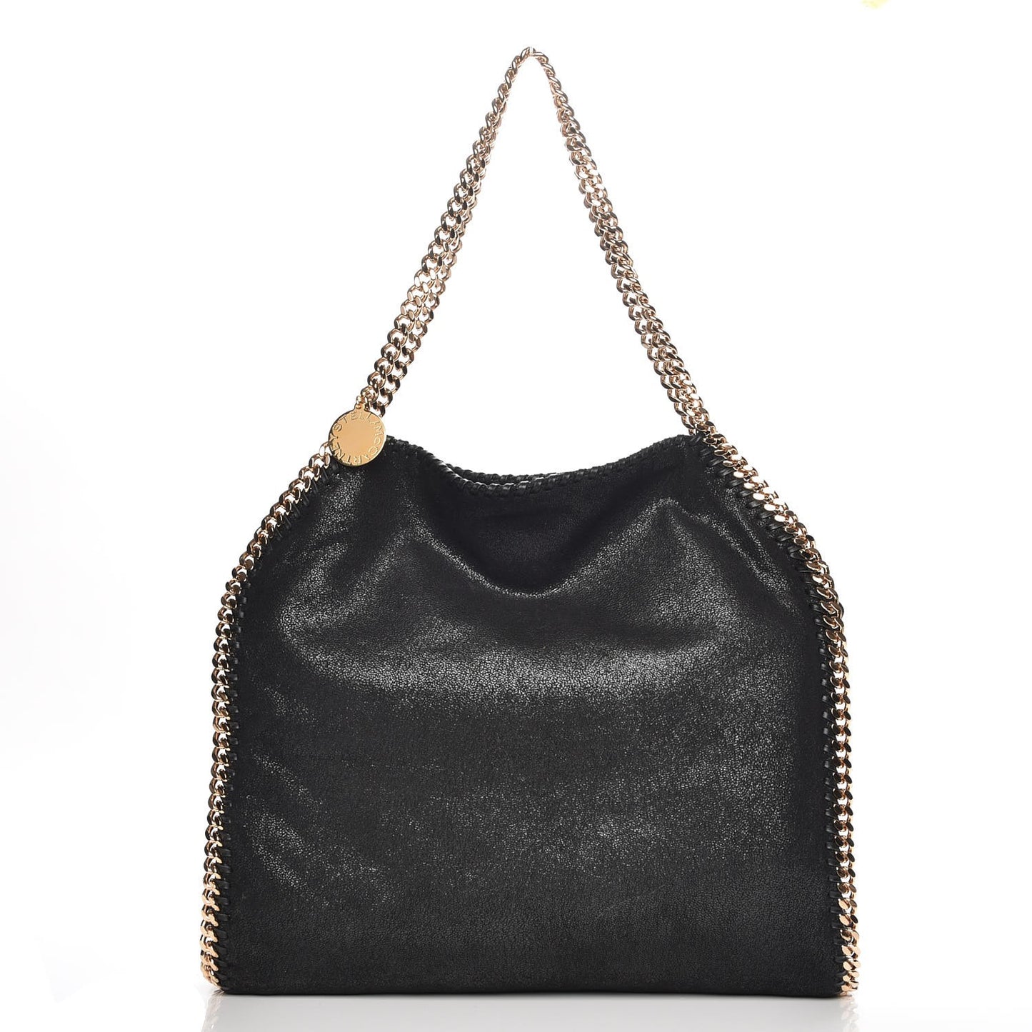 Shaggy Deer Small Falabella Tote Black