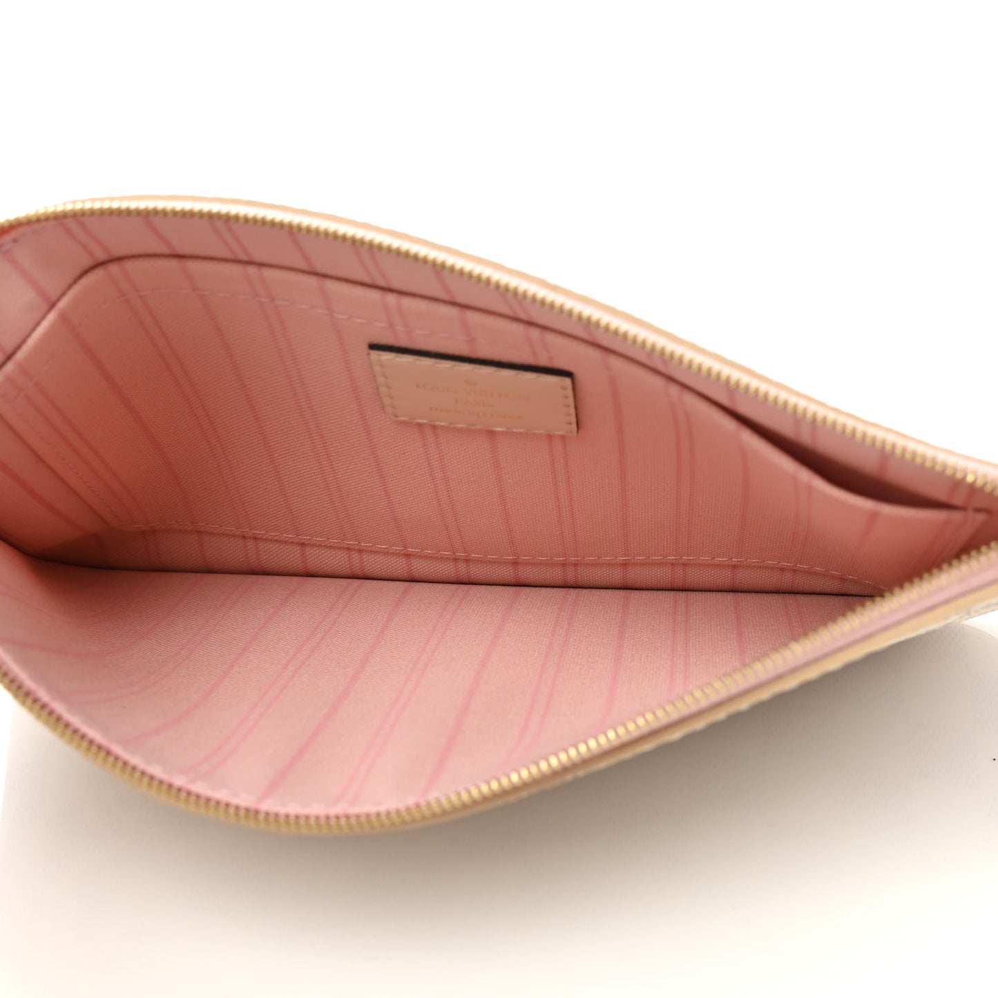 Damier Azur Neverfull MM GM Pochette Rose Ballerine