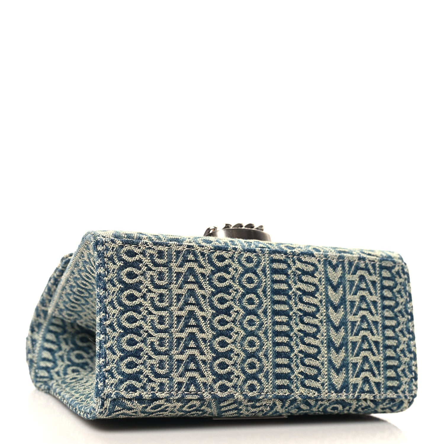 Marc Jacobs Denim St. Marc Mini Top Handle Bag Blue 4 of 9