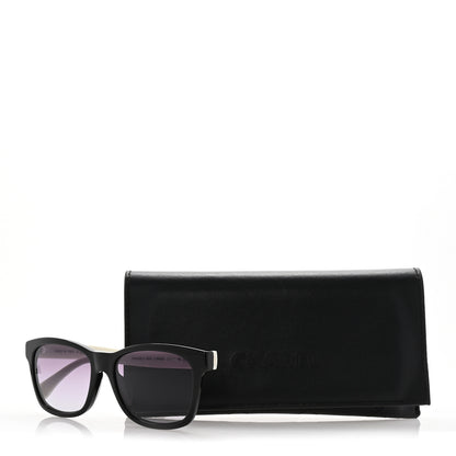 Chanel Acetate Quilted CC Square Sunglasses 5484 White Black 14 of 14