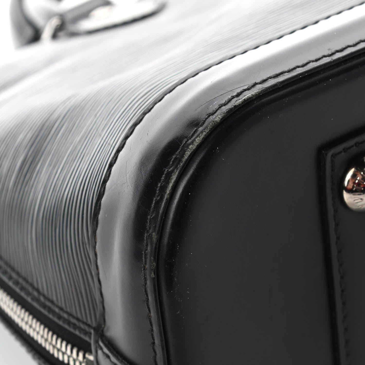 Louis Vuitton Epi Alma PM Black 9 of 15