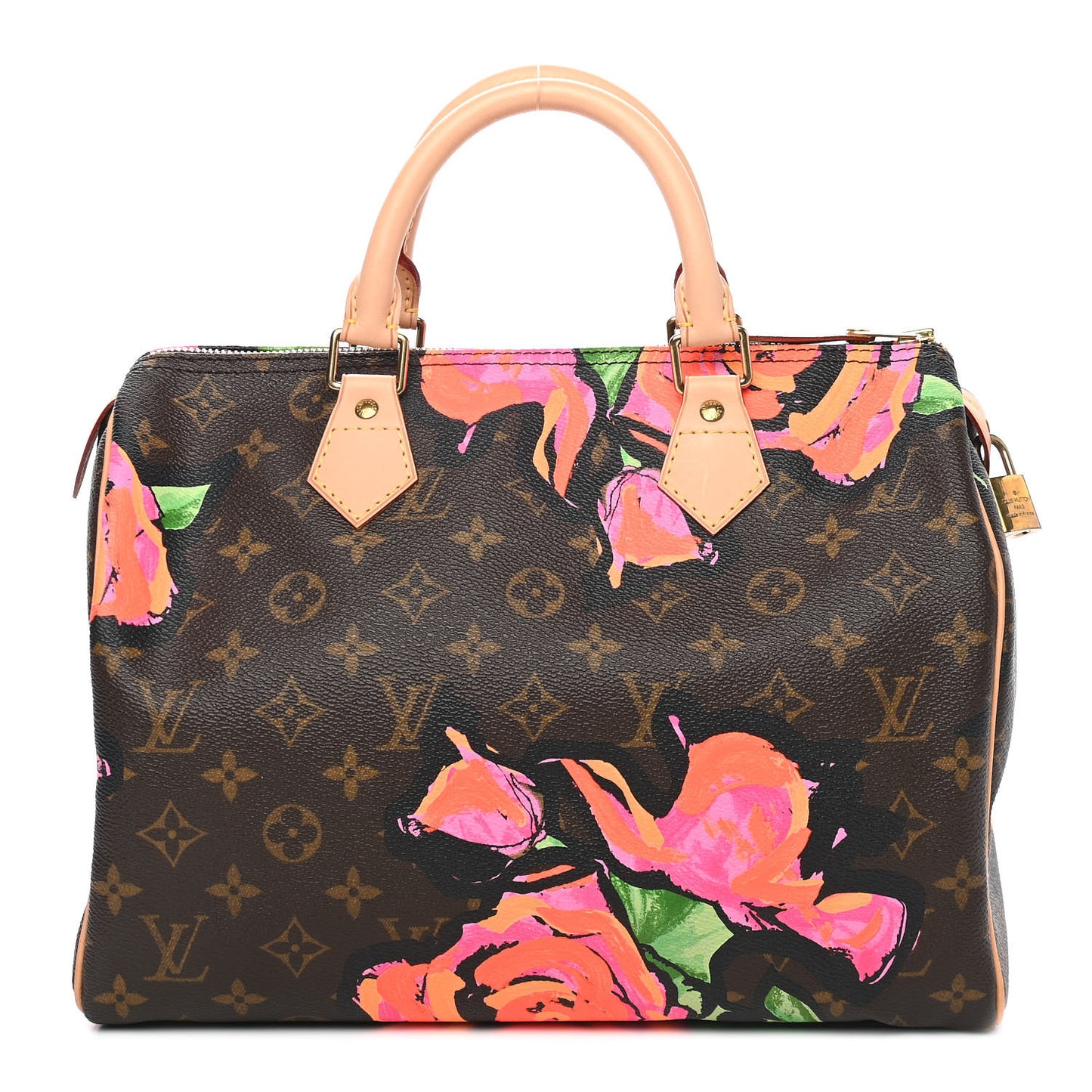 Monogram Roses Speedy 30