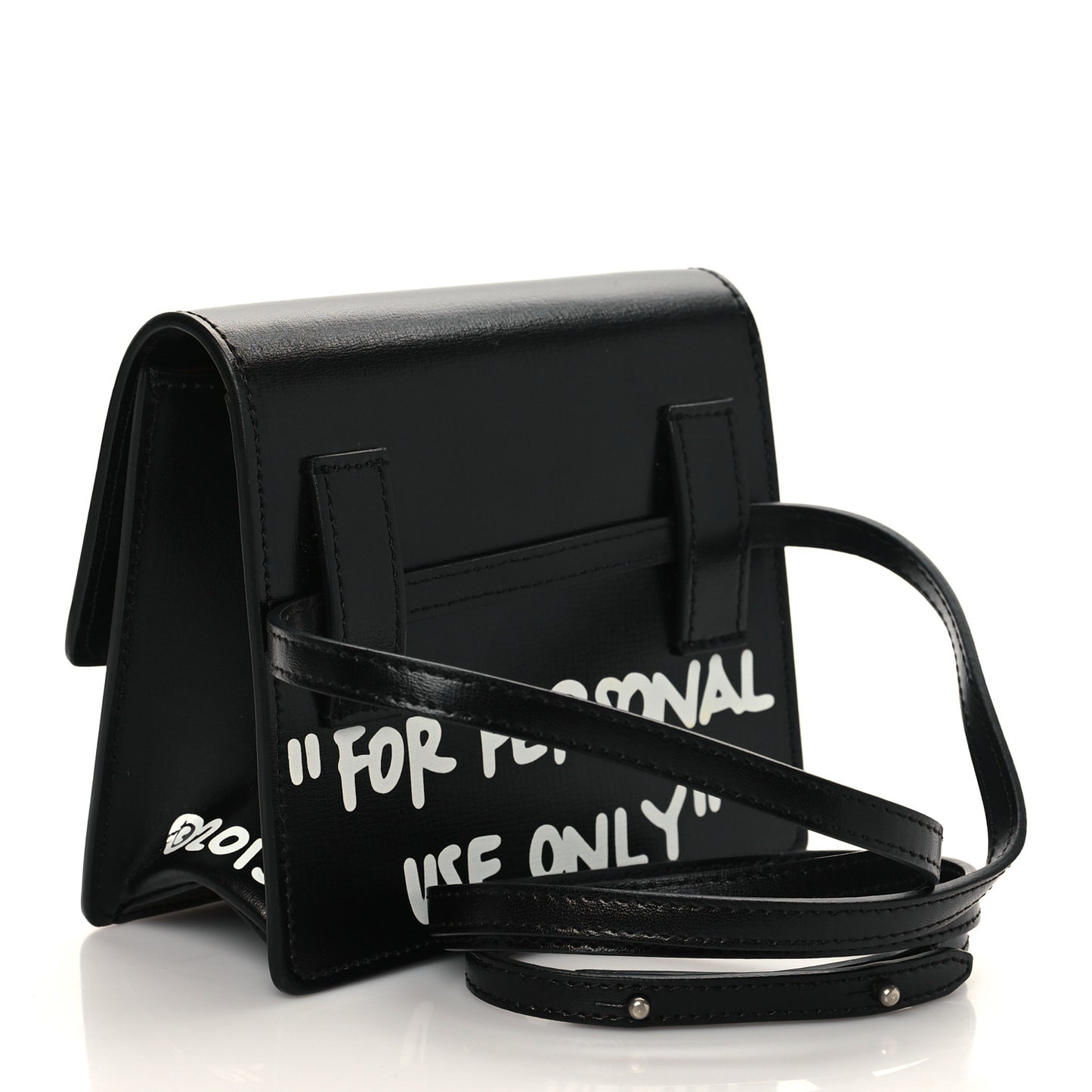 Calfskin Jitney 2.8 Not For Sale Belt Bag Crossbody Black