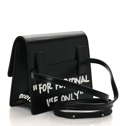 Off-White Calfskin Jitney 2.8 Not For Sale Belt Bag Crossbody Black 2 of 8