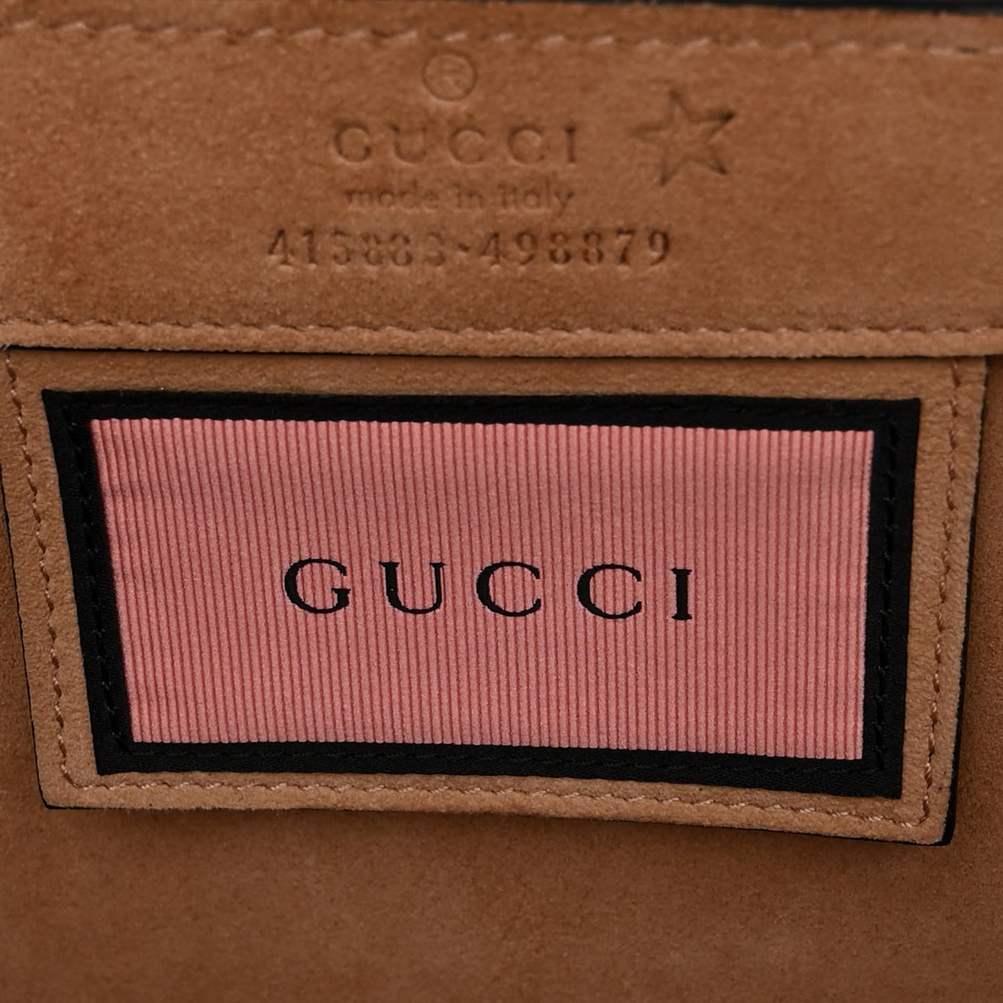 Calfskin GucciGhost Real Large XL Tote Black Yellow