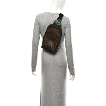 Louis Vuitton Monogram Macassar Avenue Sling Bag 2 of 9
