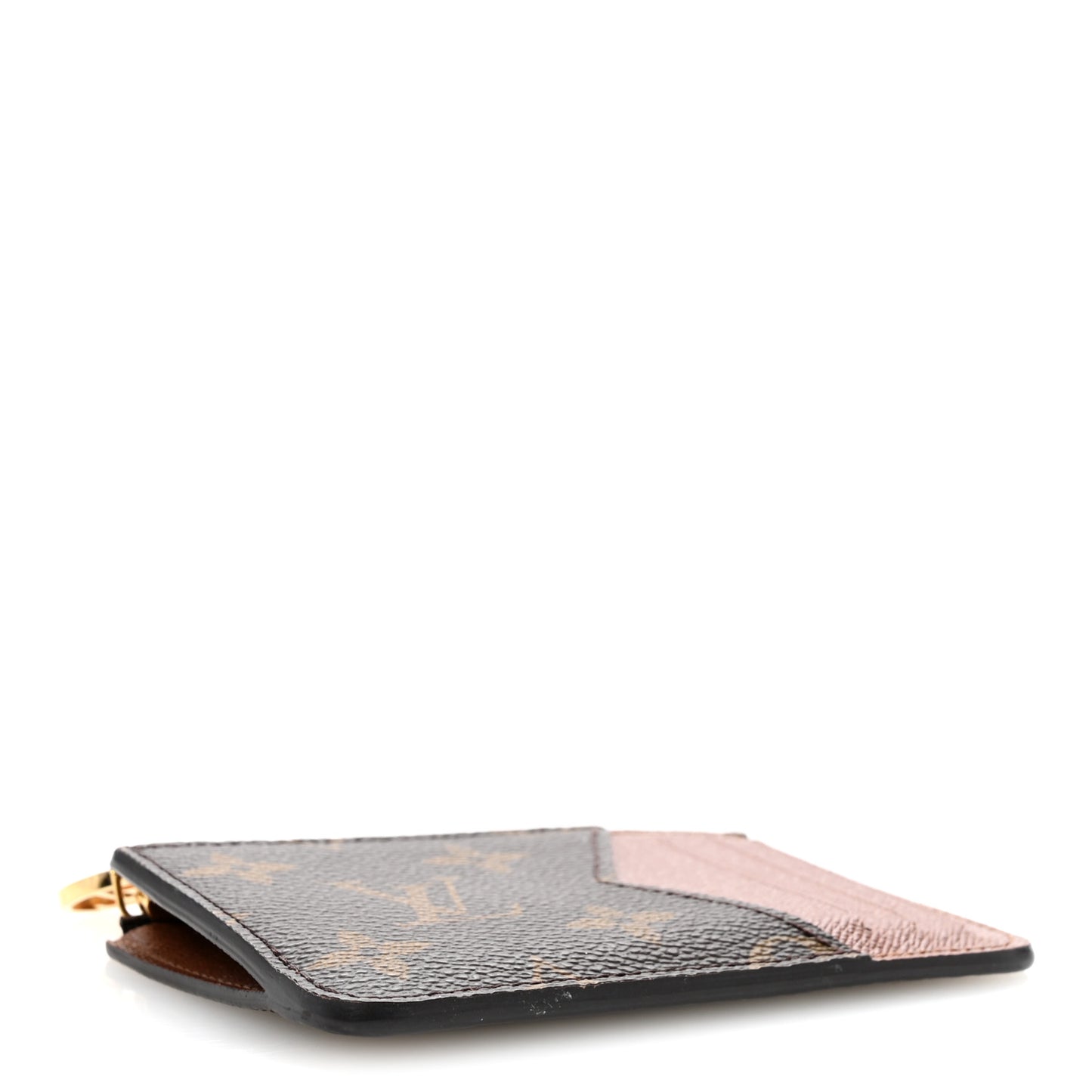 Monogram Zipped Romy Card Holder