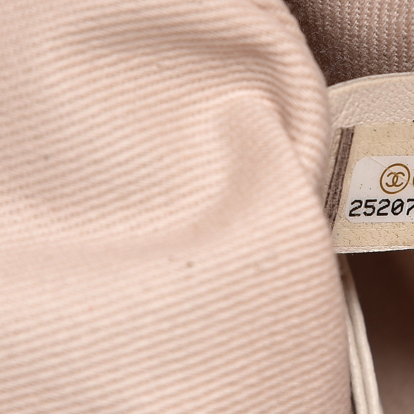Canvas Large Deauville Tote Light Beige