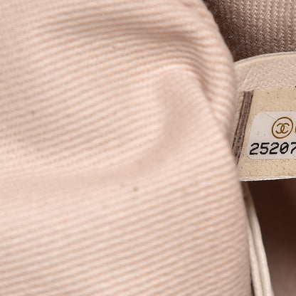 Chanel Canvas Large Deauville Tote Light Beige 7 of 7