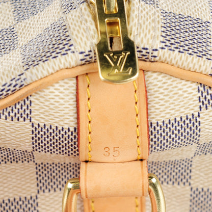 Louis Vuitton Damier Azur Speedy Bandouliere 35 7 of 10
