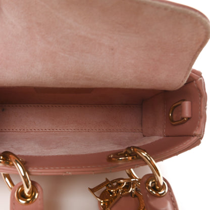 Christian Dior Lambskin Cannage Dioramour Micro Lady D-Joy Melacoton 5 of 10