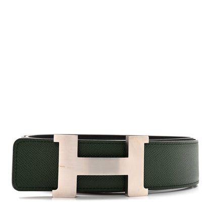 Hermes Epsom 42mm Constance 2 H Belt 105 Black Vert Anglais 2 of 10
