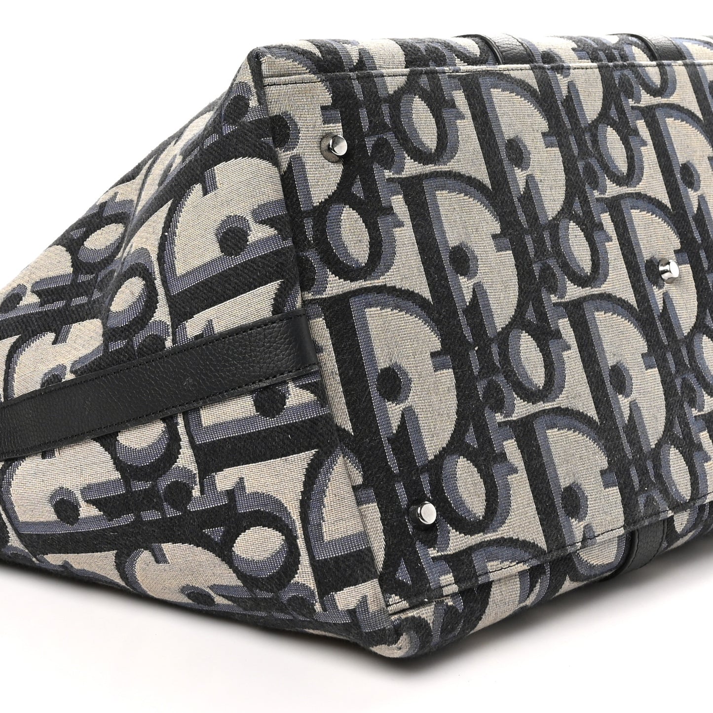 Maxi Oblique Jacquard Weekender 45 Beige Black