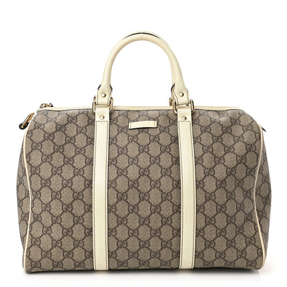Gucci GG Plus Monogram Medium Joy Boston Off White 1 of 12