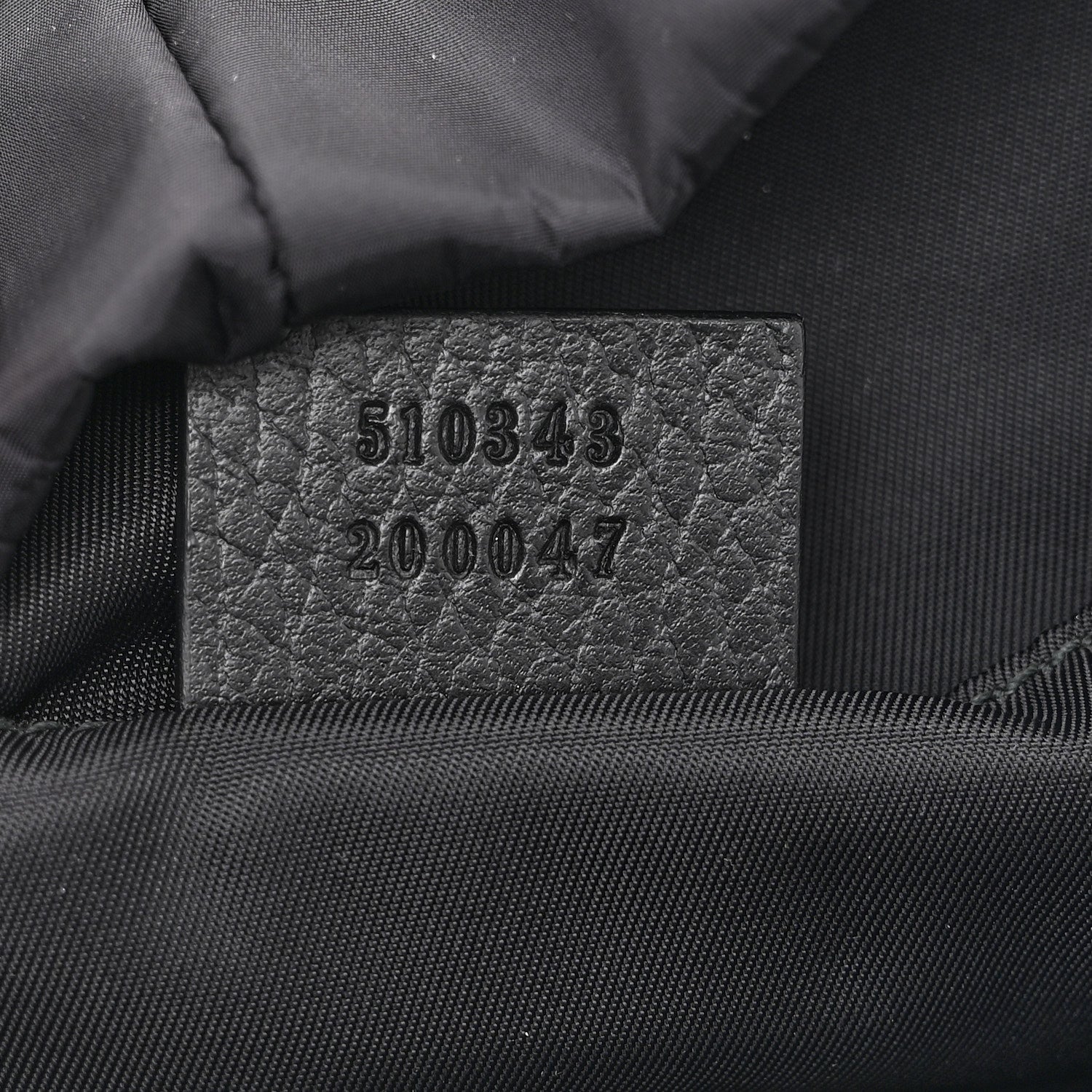 Gucci Nylon Monogram Medium Light Single Buckle Backpack Black 7 of 11