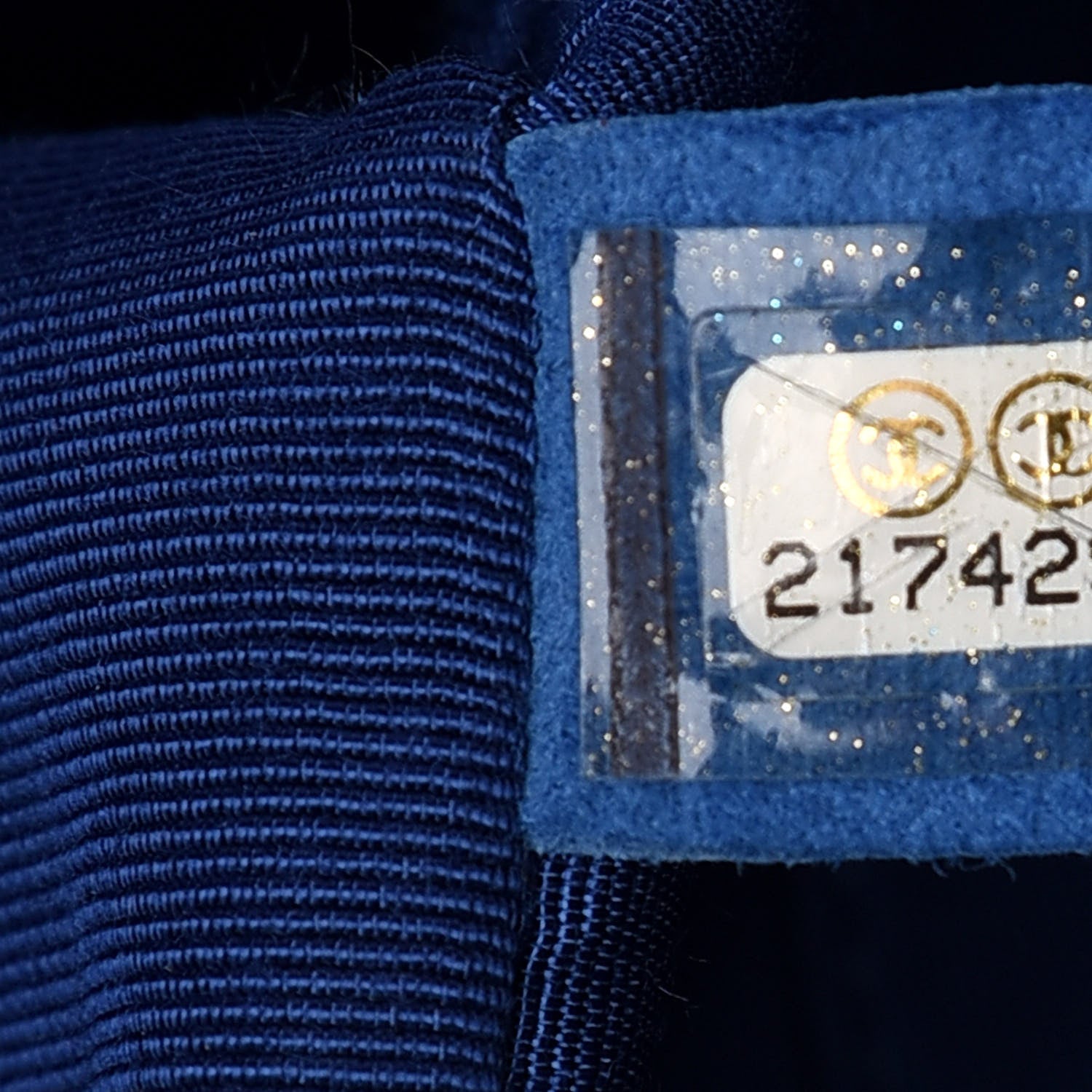 Chanel Lambskin Quilted New Medium Boy Flap Blue 6 of 8