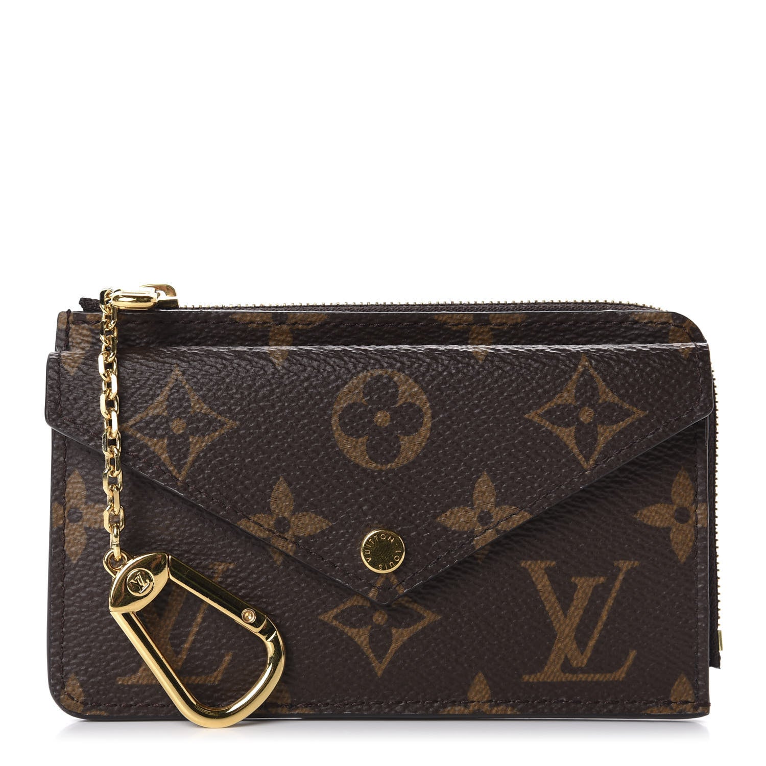 Louis Vuitton Monogram Recto Verso Card Holder Black 1 of 7