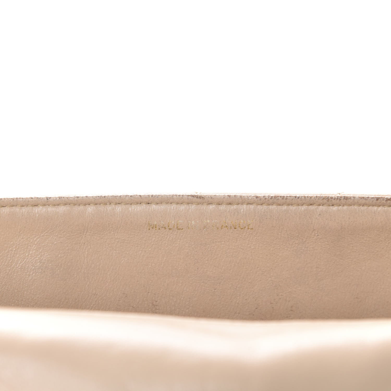 Chanel Lambskin Quilted Small Single Flap Beige 15 of 20