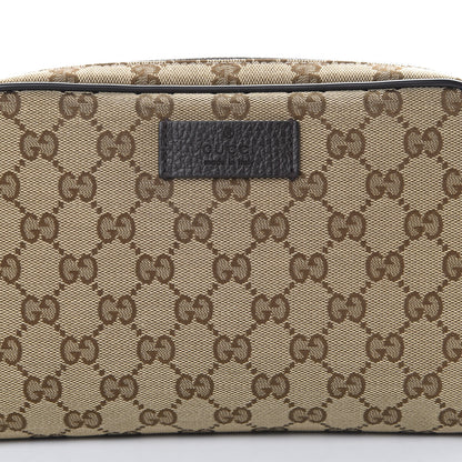 Gucci Monogram Belt Bag Dark Brown 10 of 10