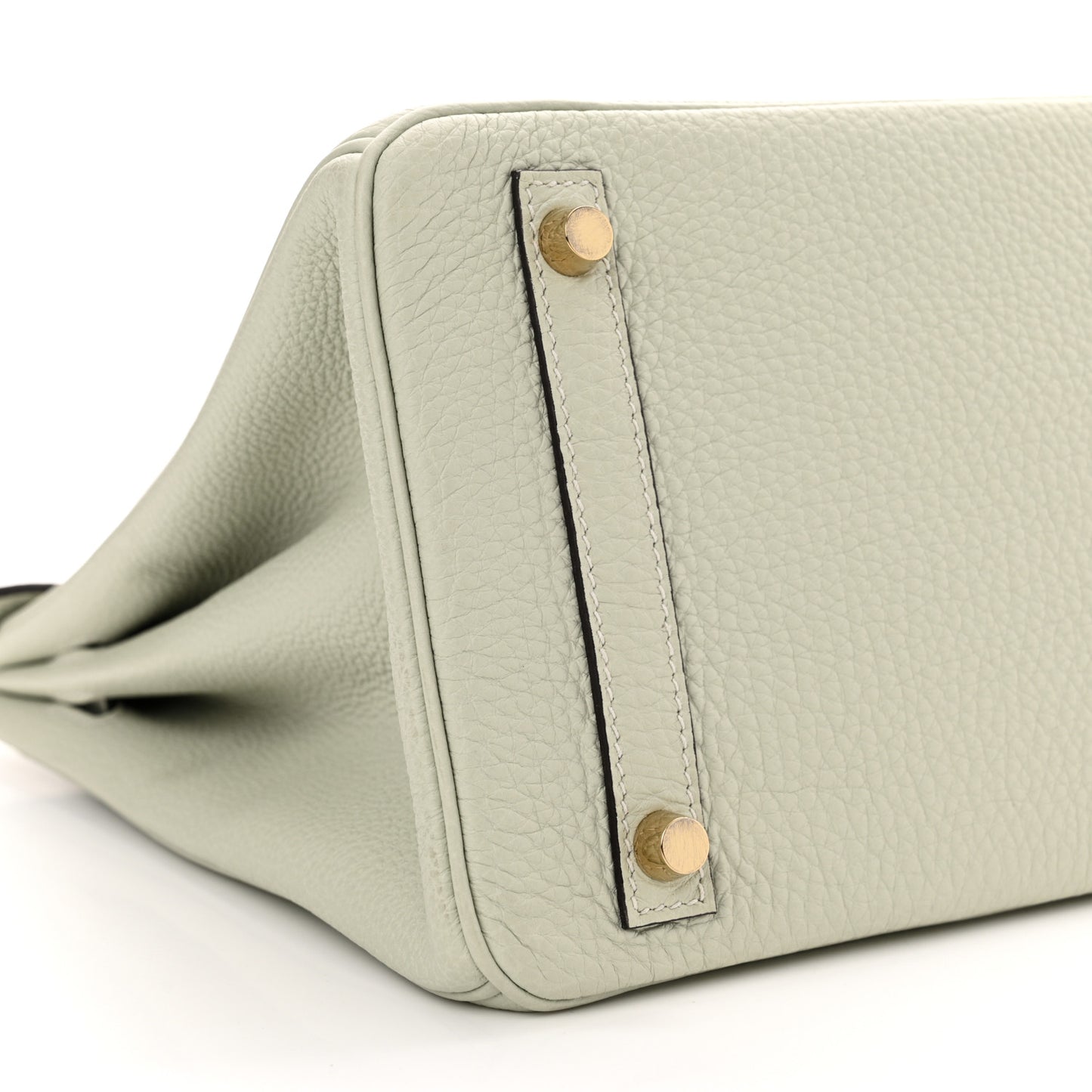 Togo Birkin 30 Gris Neve