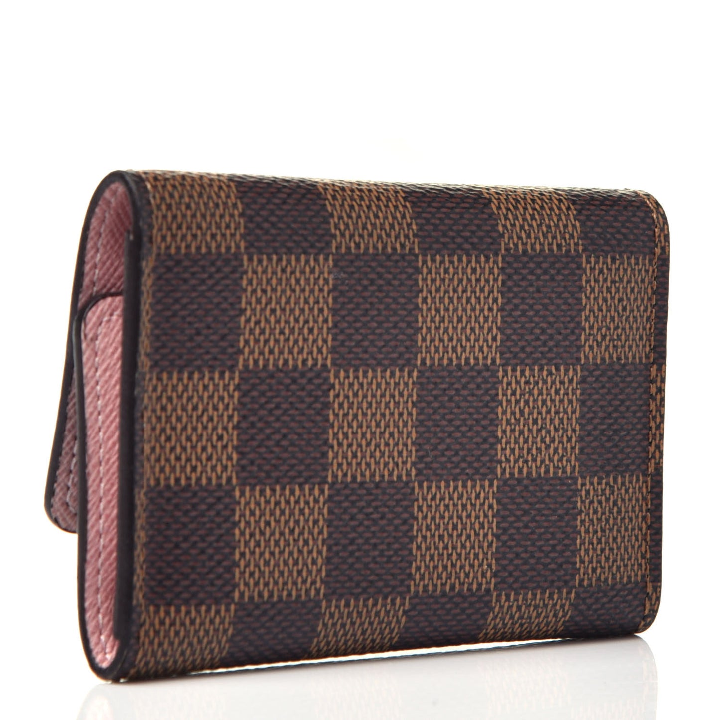 Damier Ebene Multicles 6 Key Holder Rose Ballerine