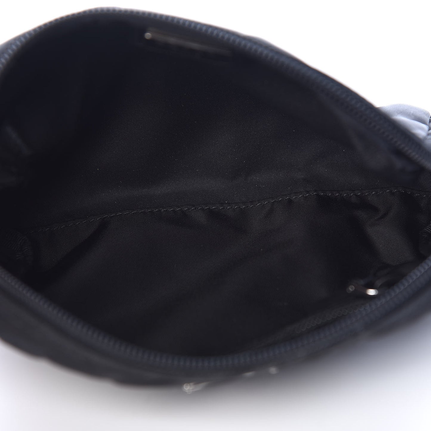 Nylon Vela Cosmetic Pouch Black