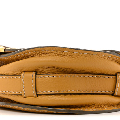 Chloe Calfskin Mini Marcie Round Crossbody Bag Dusty Yellow 10 of 11