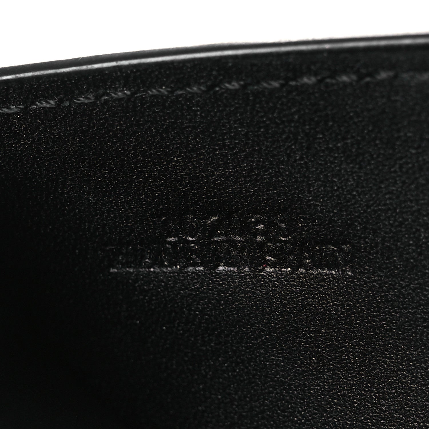 Loewe Grained Calfskin Vertical Bi-fold Wallet Black 7 of 8