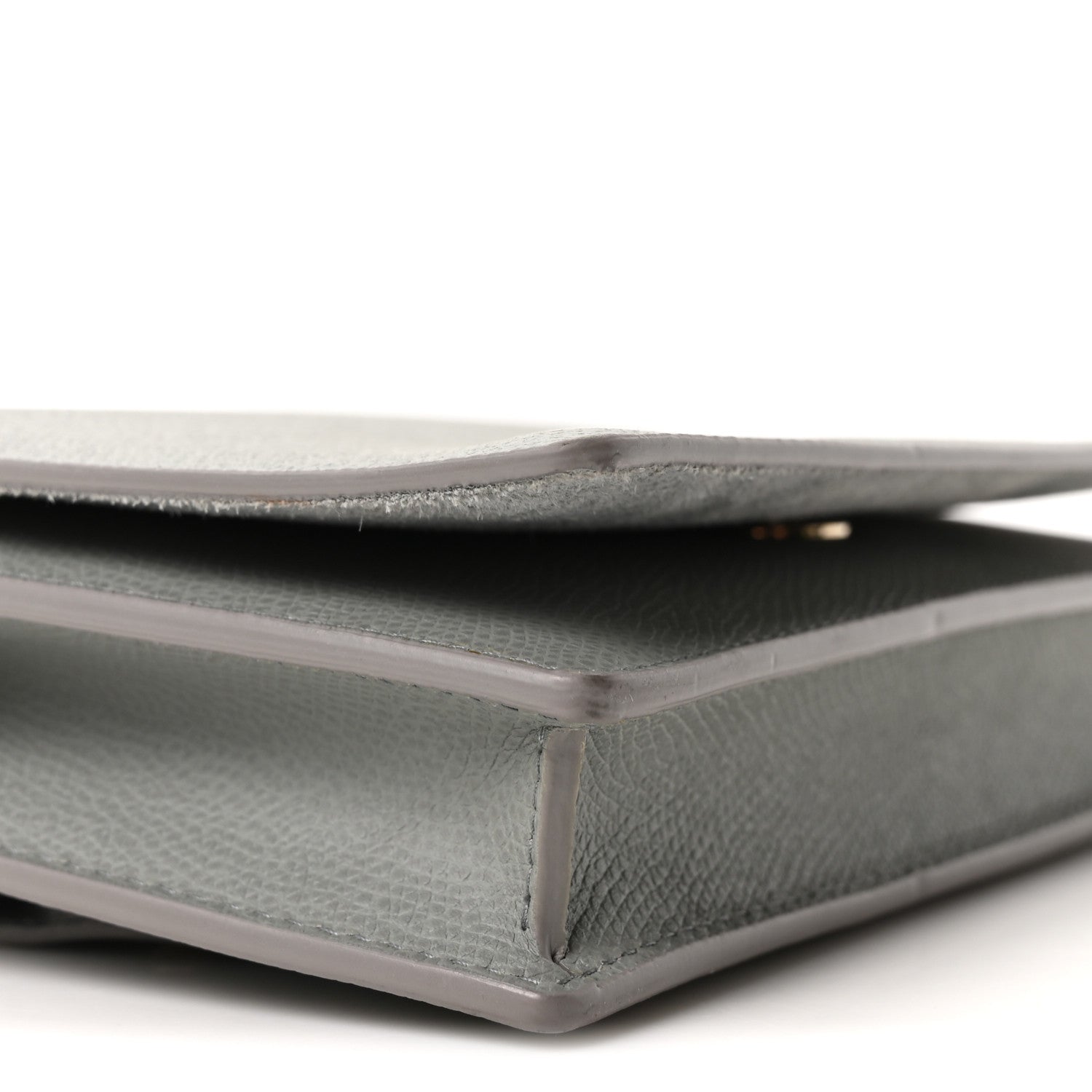 Christian Dior Calfskin 30 Montaigne 2 in 1 Pouch Grey 9 of 10