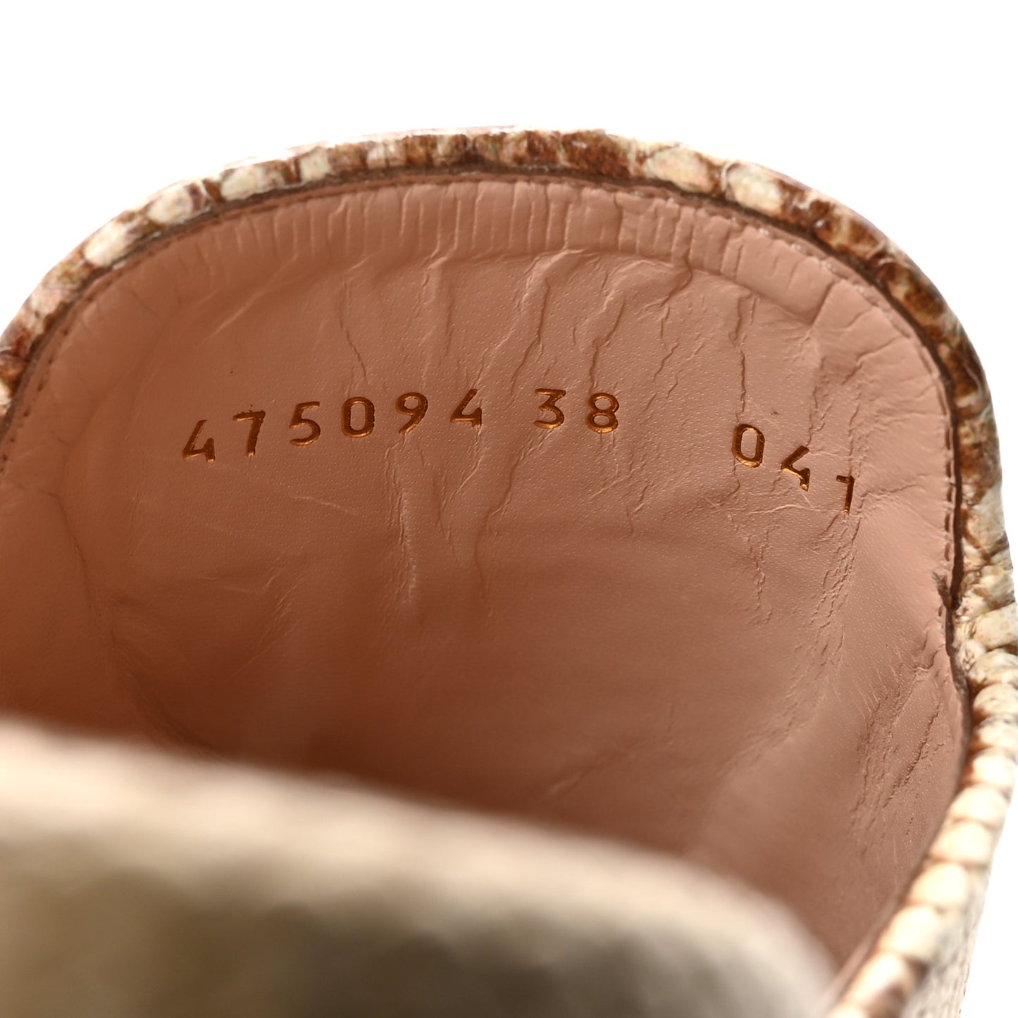 Straw Elaphe Womens Princetown Slippers 38 Natural Cream Brown