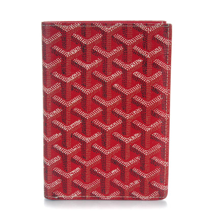 Goyard Goyardine Bi-Fold Wallet Red 1 of 9