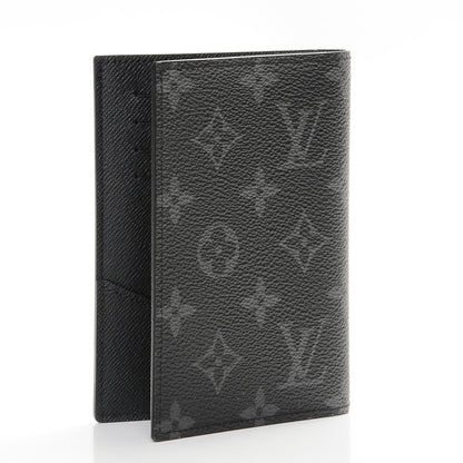 Louis Vuitton Monogram Eclipse Passport Cover 3 of 6