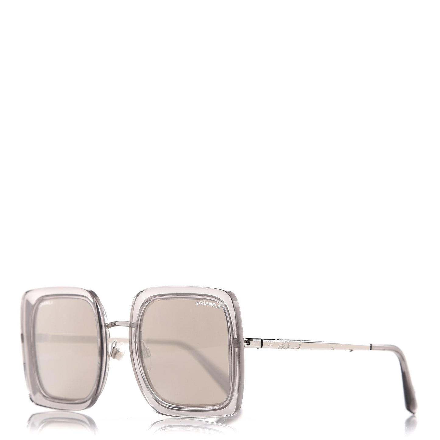 Mirror Square Sunglasses 4240 Grey
