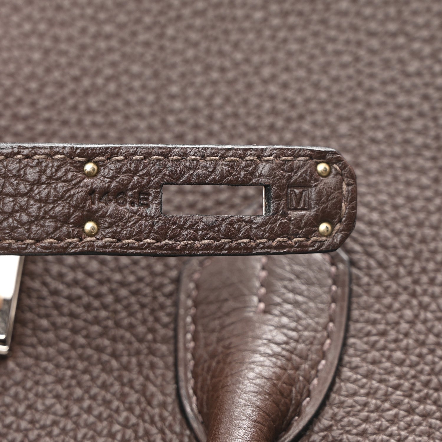 Hermes Togo Birkin 35 Moka 7 of 11