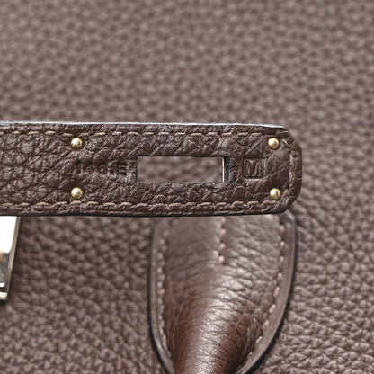Hermes Togo Birkin 35 Moka 7 of 11