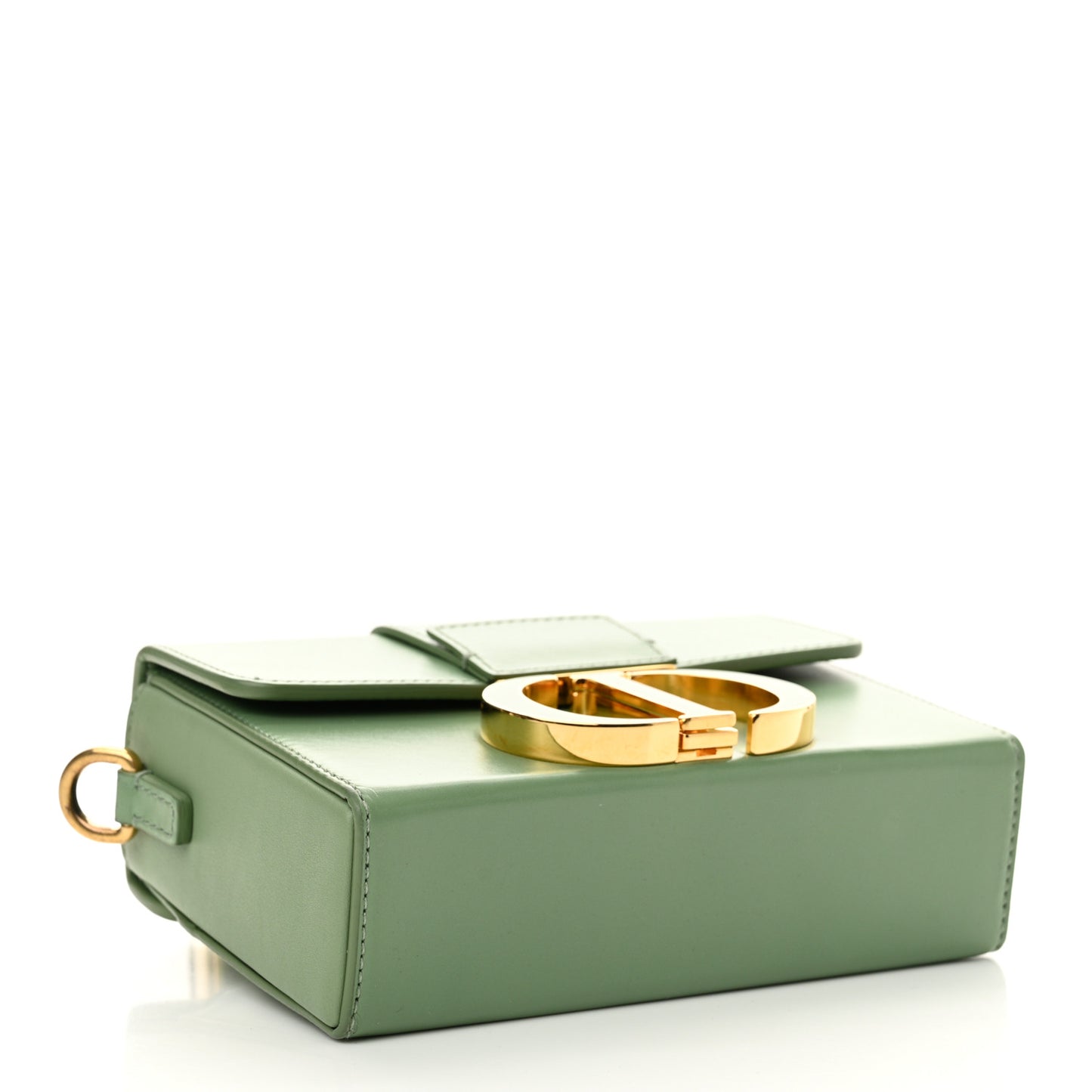 Box Calfskin 30 Montaigne Box Bag Mint Green