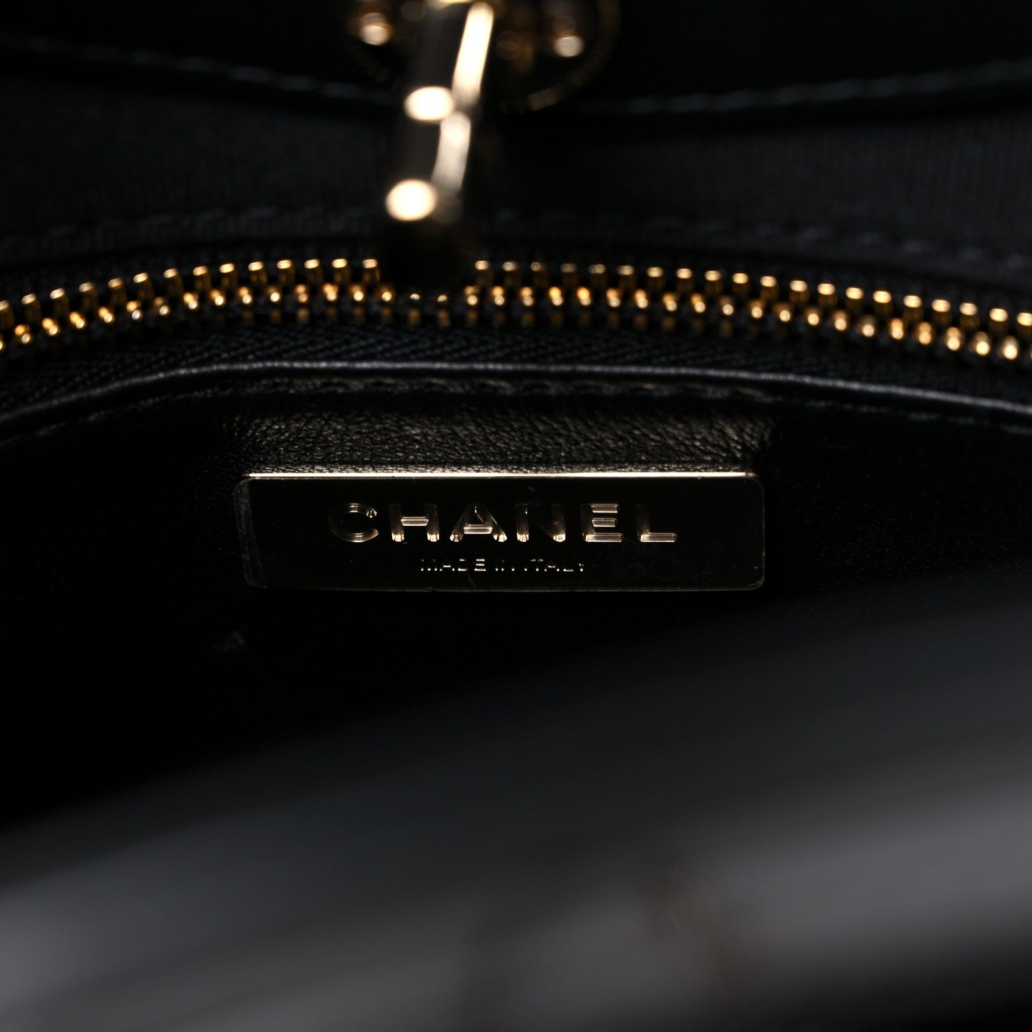 Chanel Patent Calfskin Quilted Mini 31 Shopping Bag White Black 6 of 11