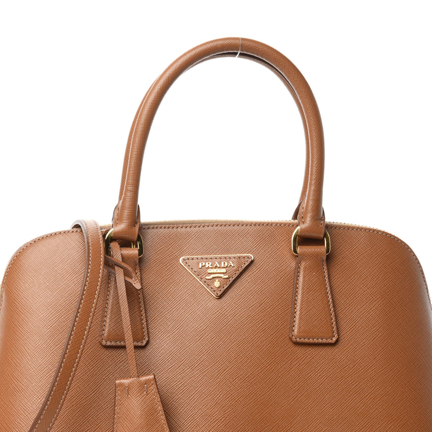 Saffiano Lux Bauletto Caramel