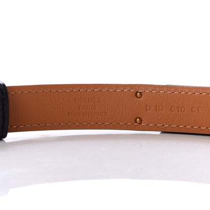 Hermes Epsom Kelly Belt Black 3 of 5
