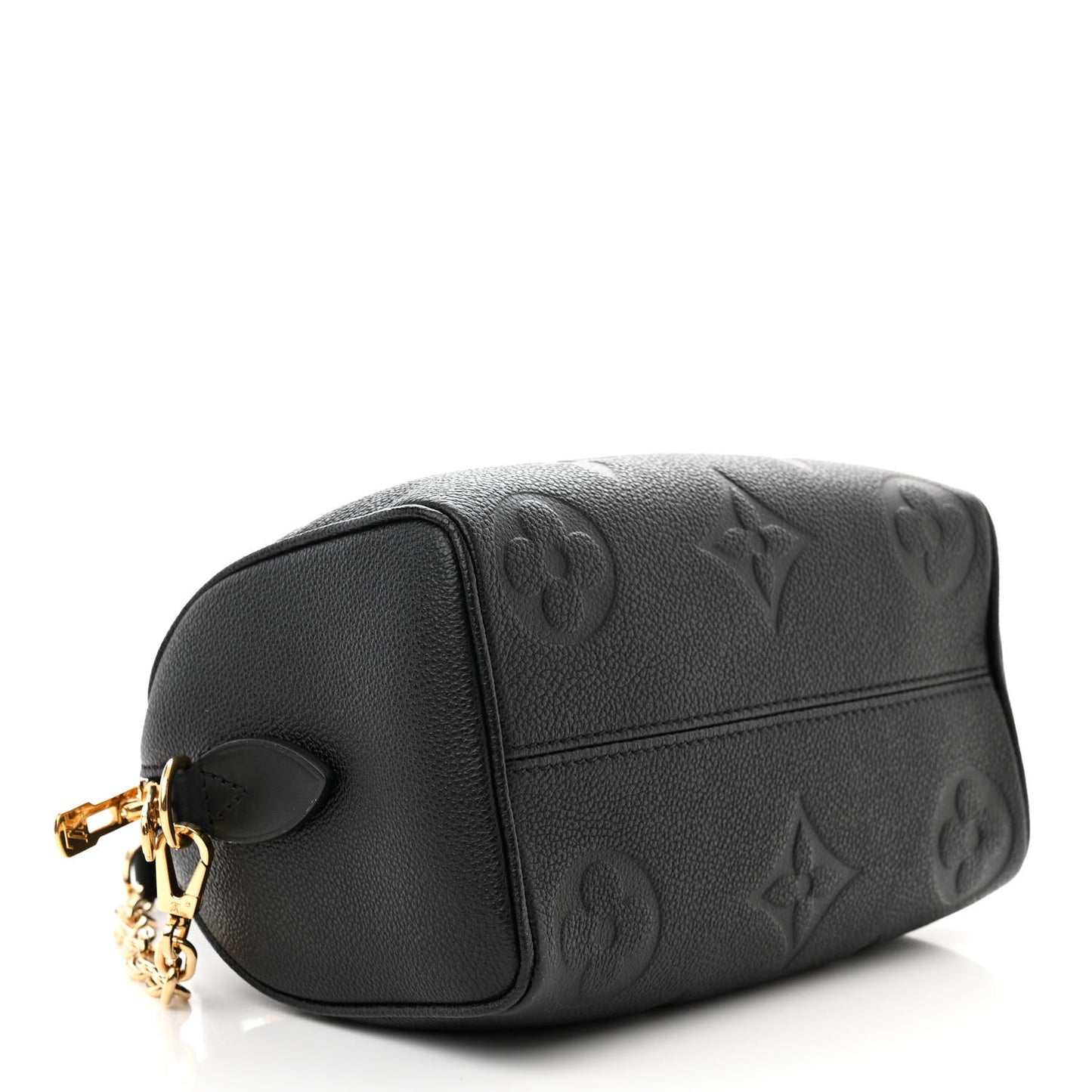 LOUIS VUITTON Empreinte Monogram Giant Speedy Bandouliere 20 Black