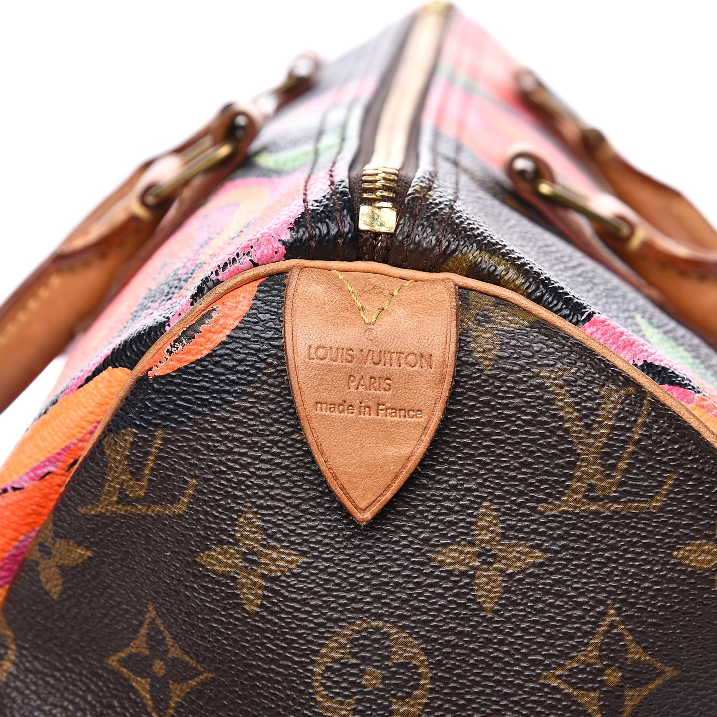 Monogram Roses Speedy 30